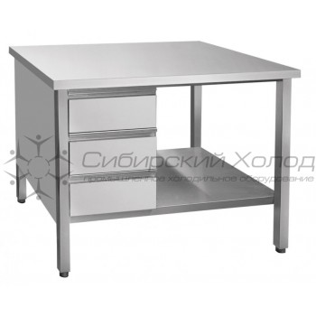 Стол с тумбой островной СТО-7-1 Abat