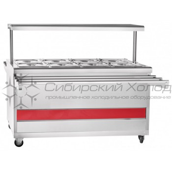 Мармит 2-х блюд ЭМК-70ПМ-01 паровой Abat