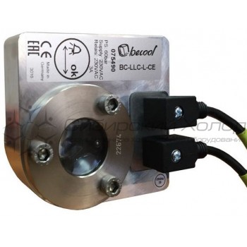Электронное реле контроля уровня жидкости BC-LLC/L-CD 60 bar Rotalock 1 3/4" 220V с кабелями becool