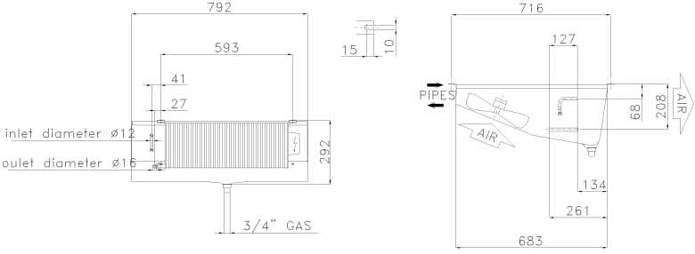 Воздухоохладитель SMA 311 E 70 LU-VE