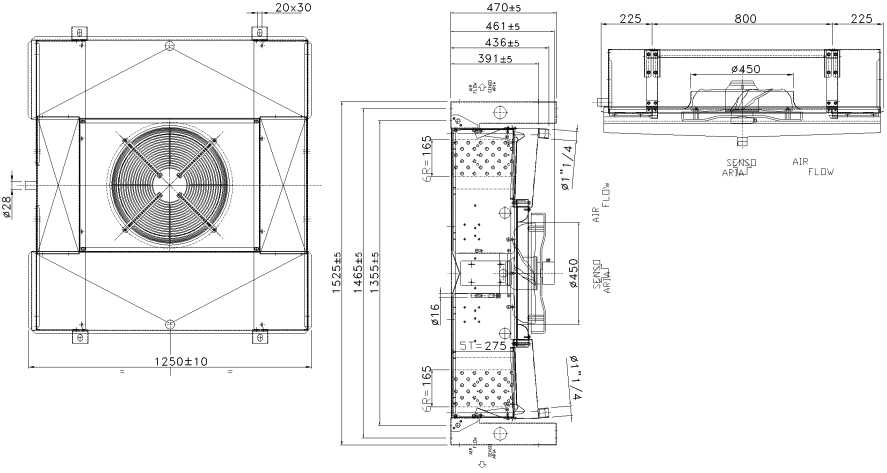 Воздухоохладитель CD45H 8300 N 7 LU-VE