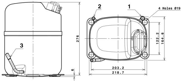 чертеж компрессора GS 34TB